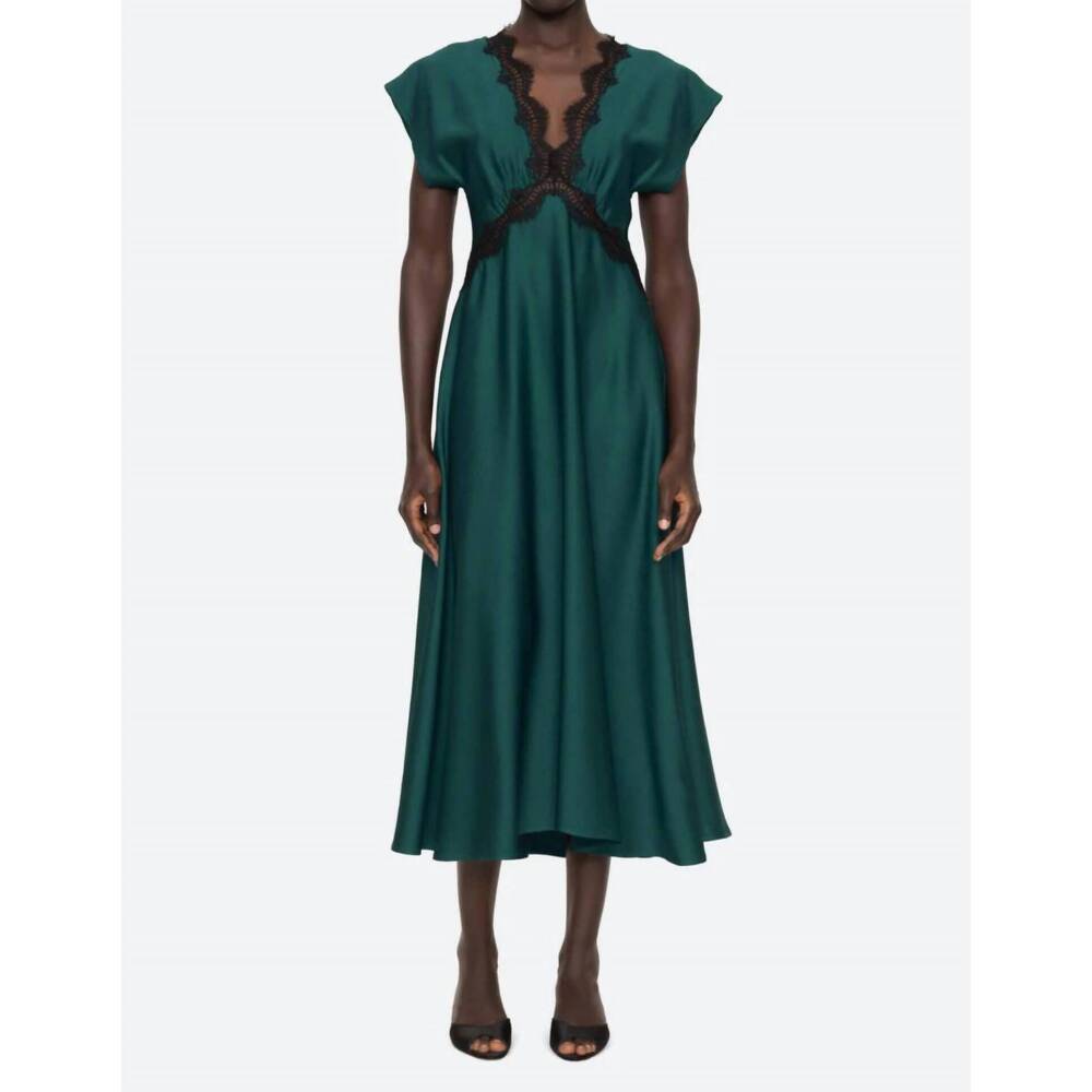 NEW SEA noa dress in teal